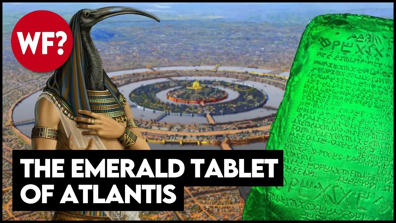 Atlantis Secret to Immortality | The Emerald Tablet & The Philosopher's Stone