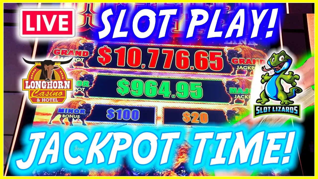 🔴 MORE LIVE SLOT PLAY! EPIC MONSTER JACKPOTS LANDING! LONGHORN CASINO!