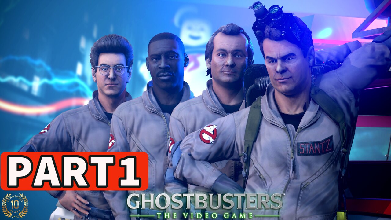 Ghostbusters The Video Game Gameplay Walkthrough Part 1 [PC] - No Commentary