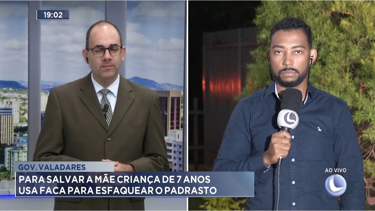 Gov. Valadares: Para Salvar a Mãe Criança de 7 Anos Usa Faca para Esfaquear o Padrasto.