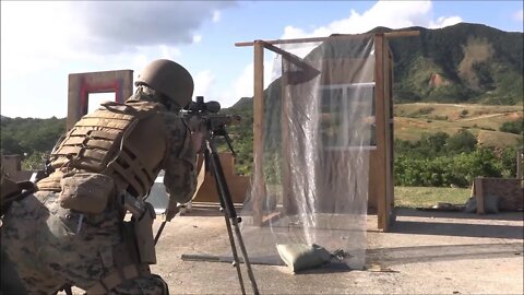 Marine Sniper Course - Window Breaching Drills