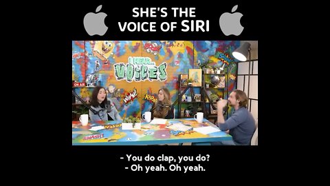 She’s the voice of Siri??!