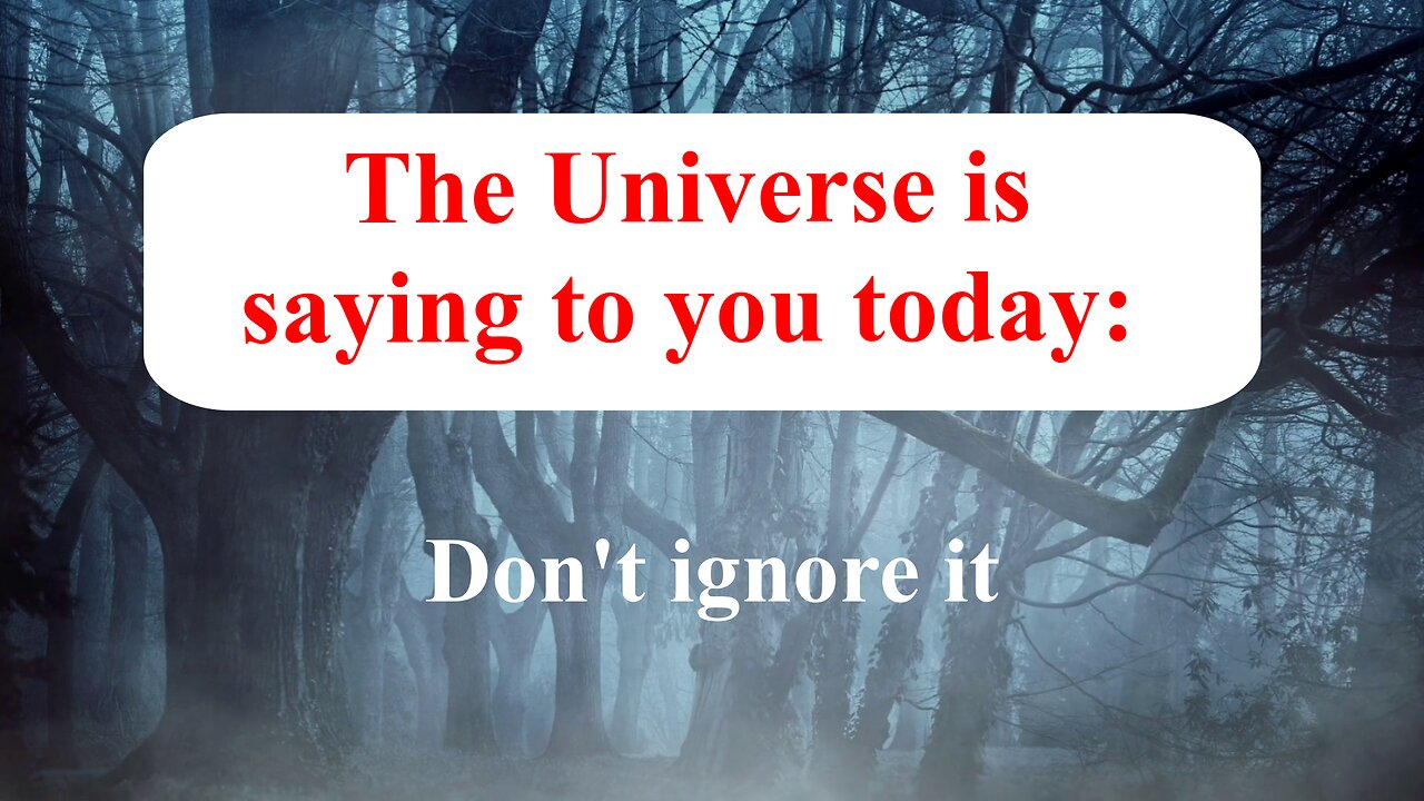 The Universe is saying to you today || Universe message for you today