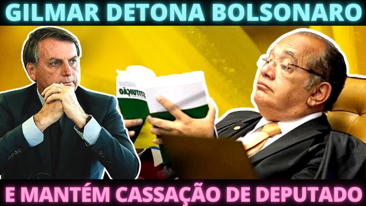 Voto de Gilmar Mendes derruba decisão de Marques e mantém cassação de bolsonarista