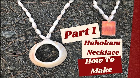 Making A Hohokam Style Necklace (Part 1 of 2)