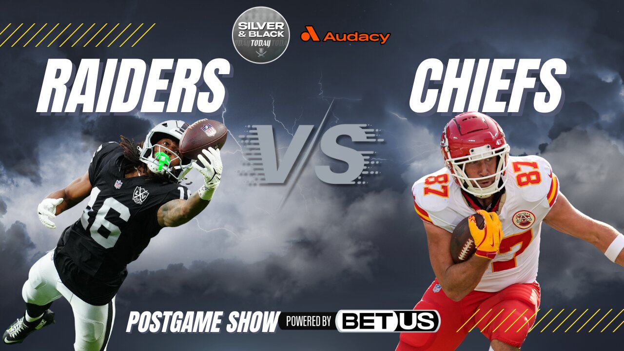 Raiders vs. Chiefs: Black Friday Postgame Show Powered By BetUS