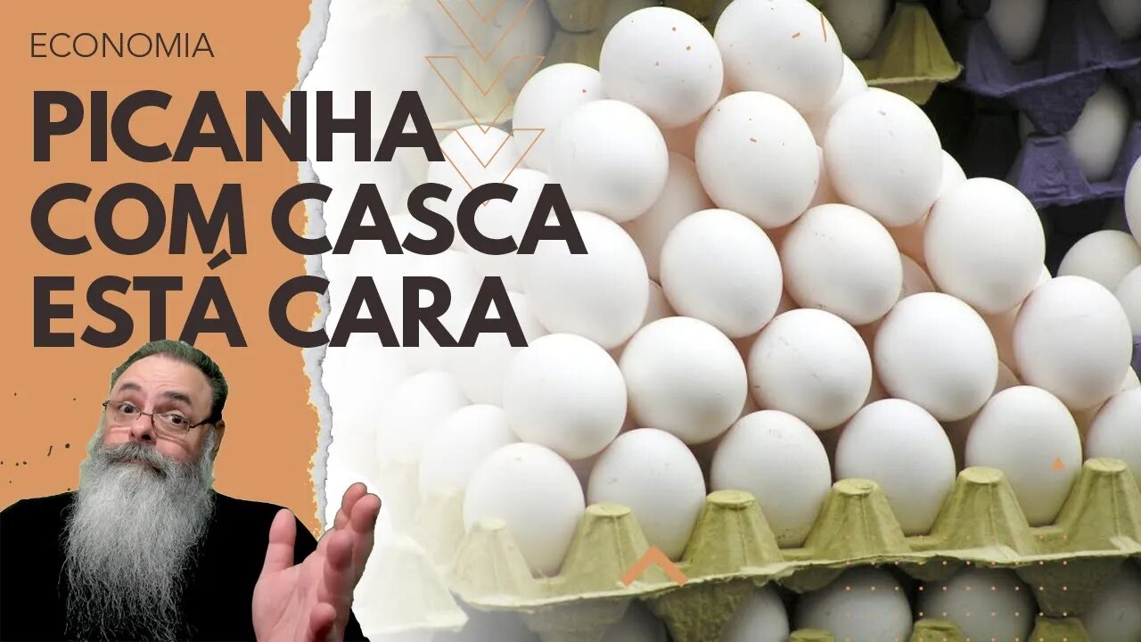 PREÇO da PICANHA COM CASCA, também conhecida como OVO, DISPARA nos ESTADOS UNIDOS: É INFLAÇÃO? NÃO!