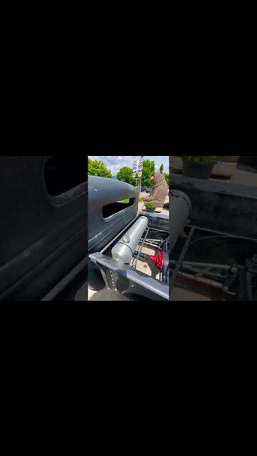 Rat rod at a restaurant in Garden City Utah