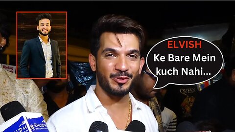 Arjun Bijlani IGNORED It, When Reporter Asked About Elvish Yadav Woman Post 🤩💖📸