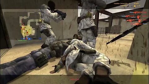 Counter Strike Source Season Bots #9 T.A Triggered On The Adrian Bot.