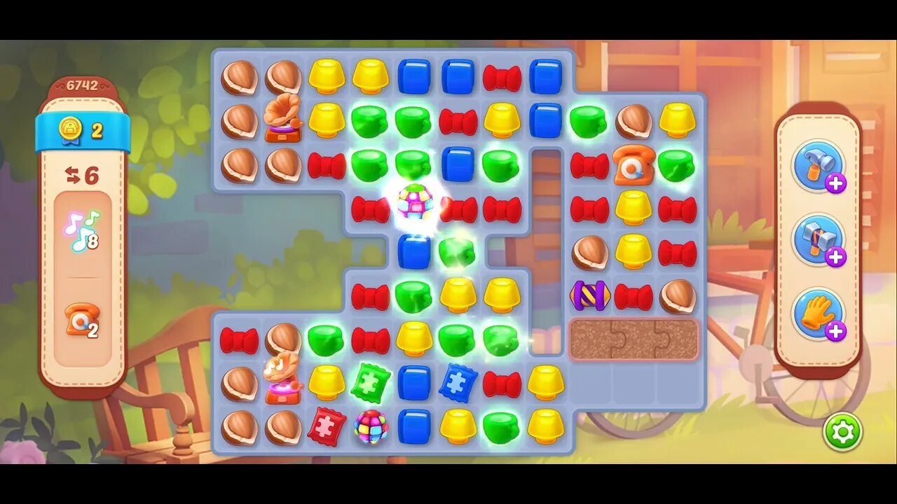 Playrix Homescapes Gameplay Walkthrough Level 6742