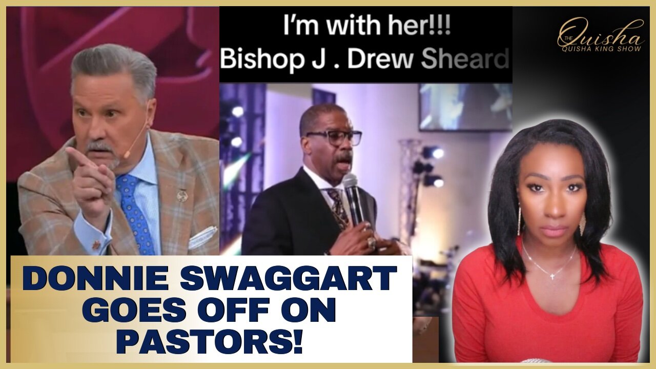 Blinded by BLACKNESS! Pastor Donnie Swaggart REBUKES Black COGIC Pastor! | The Quisha King Show