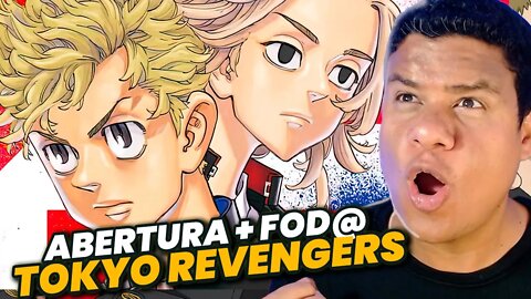 REAGINDO a TOKYO REVENGERS Abertura Completa em Português - Cry Baby (PT-BR) | React Anime Pro