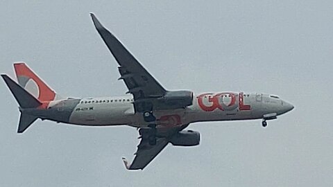 Boeing 737-800 PR-GTH coming from Rio de Janeiro to Fortaleza