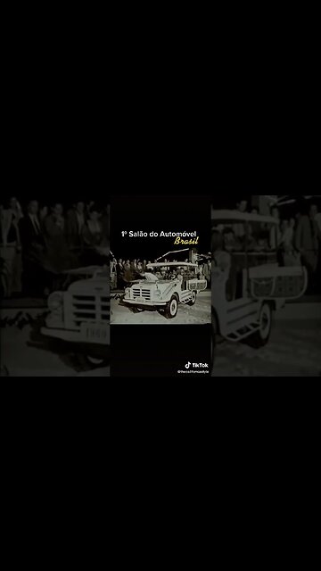 1o Salão do Automóvel do Brasil.
