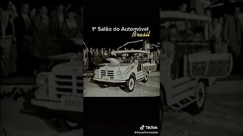 1o Salão do Automóvel do Brasil.