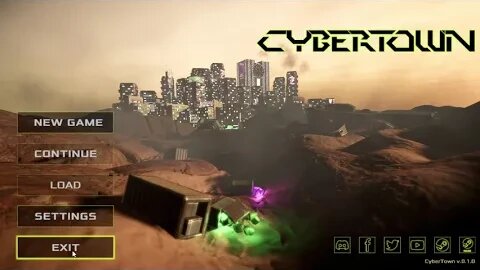 CyberTown (Steam demo, gameplay)