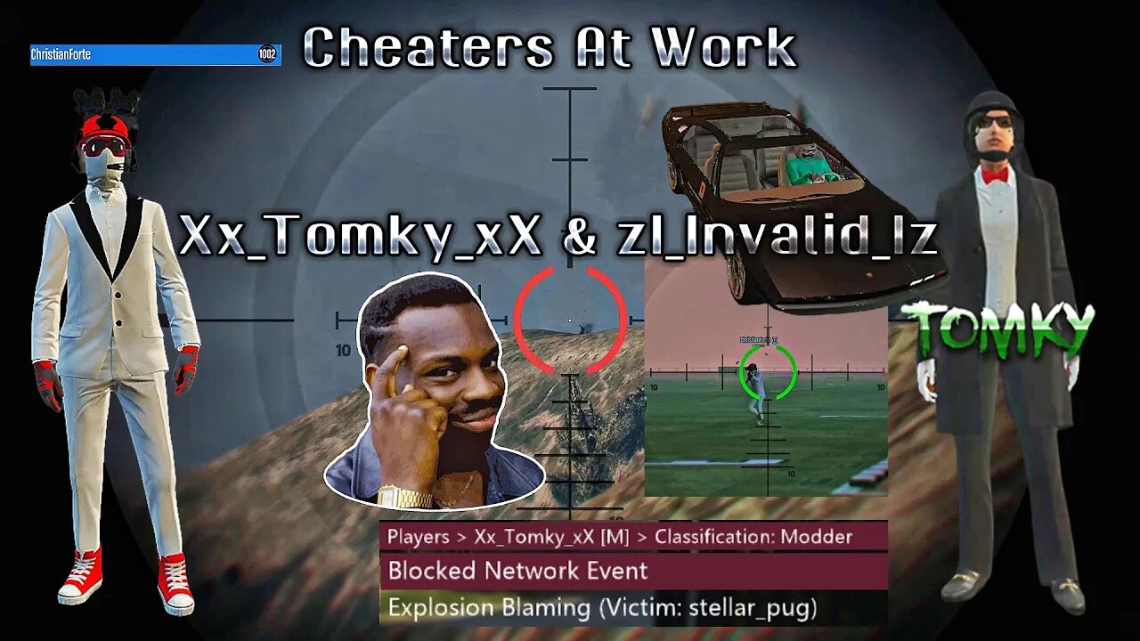 Cheaters At Work - Xx_Tomky_xX & zI_Invalid_Iz