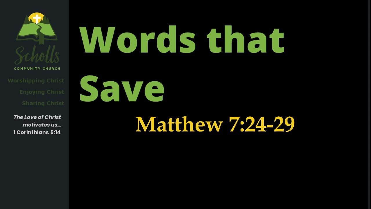 Words that Save