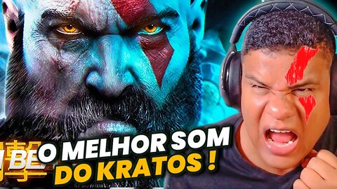 REAGINDO ao RAP DO KRATOS (God Of War) - O RAGNAROK | Flash Beats | React Anime Pro