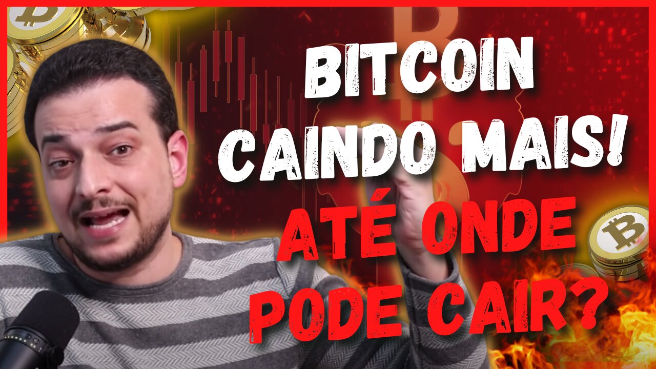 BITCOIN CAINDO DE NOVO! O QUE FAZER? QUAL O FUNDO? ENTRAMOS NO INVERNO CRIPTO? ❄