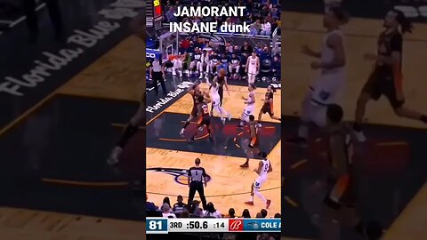 #jamorant #insane #dunk #nba #basketball #league#pass