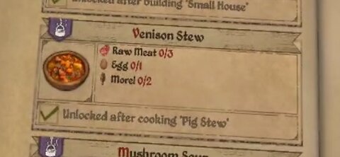 Episode 2 - Venison Stew! - Medieval Dynasty New Settlement