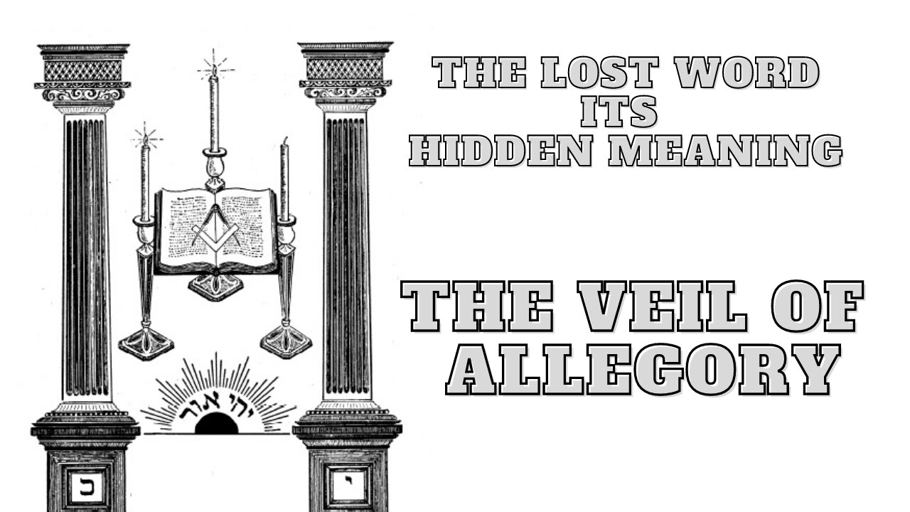 The Veil of Allegory: The Lost Word Its Hidden Meaning by George H. Steinmetz 6/17