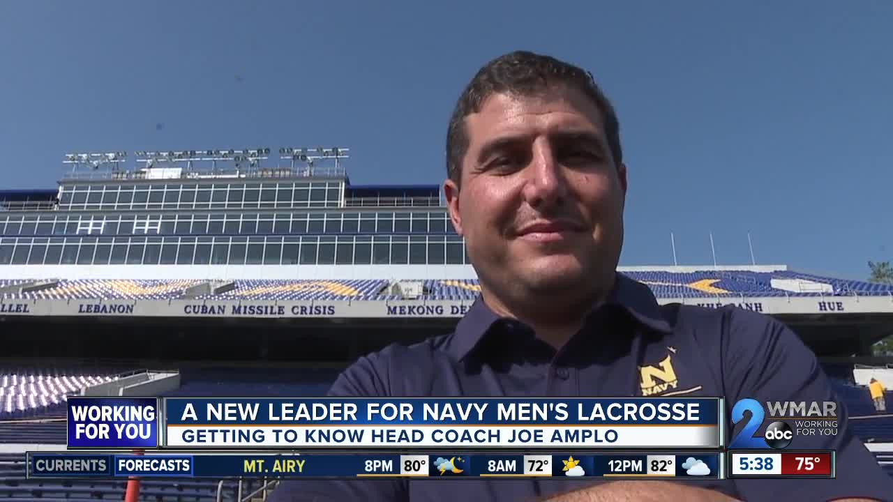Amplo takes over at Naval Academy