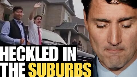 Justin Trudeau gets HECKLED twice in the SAME DAY