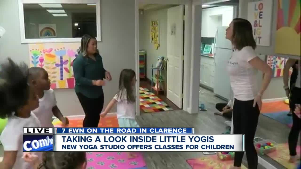 Starting yoga young at Lizzie's Little Yogis