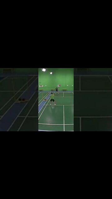 Doubles Defensive Drill for Badminton - Kevin Han #shorts