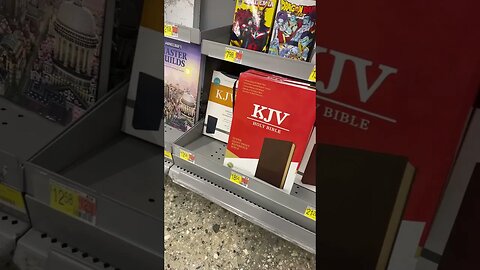 Bibles at Walmart! #jesussaves #salvation #godforgives #bible #holybible #scripture #wordofgod