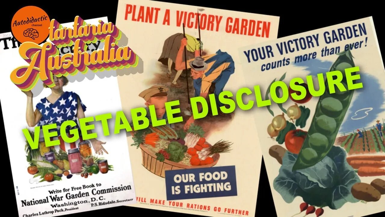 Vegetable Disclosure. Is This The Biggest Conspiracy? - Tartaria Australia