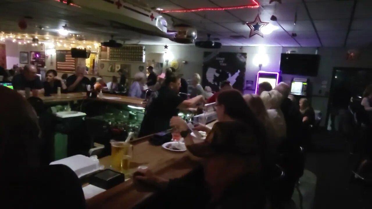 Celebrating Veterans Day at the VFW Post 4287 in Orlando, Florida.