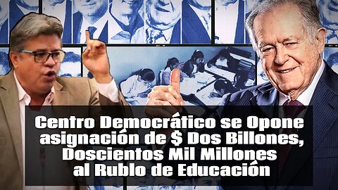 🛑Billonaria partida presupuestaria para educación enfrenta resistencia del Centro Democrático👇👇