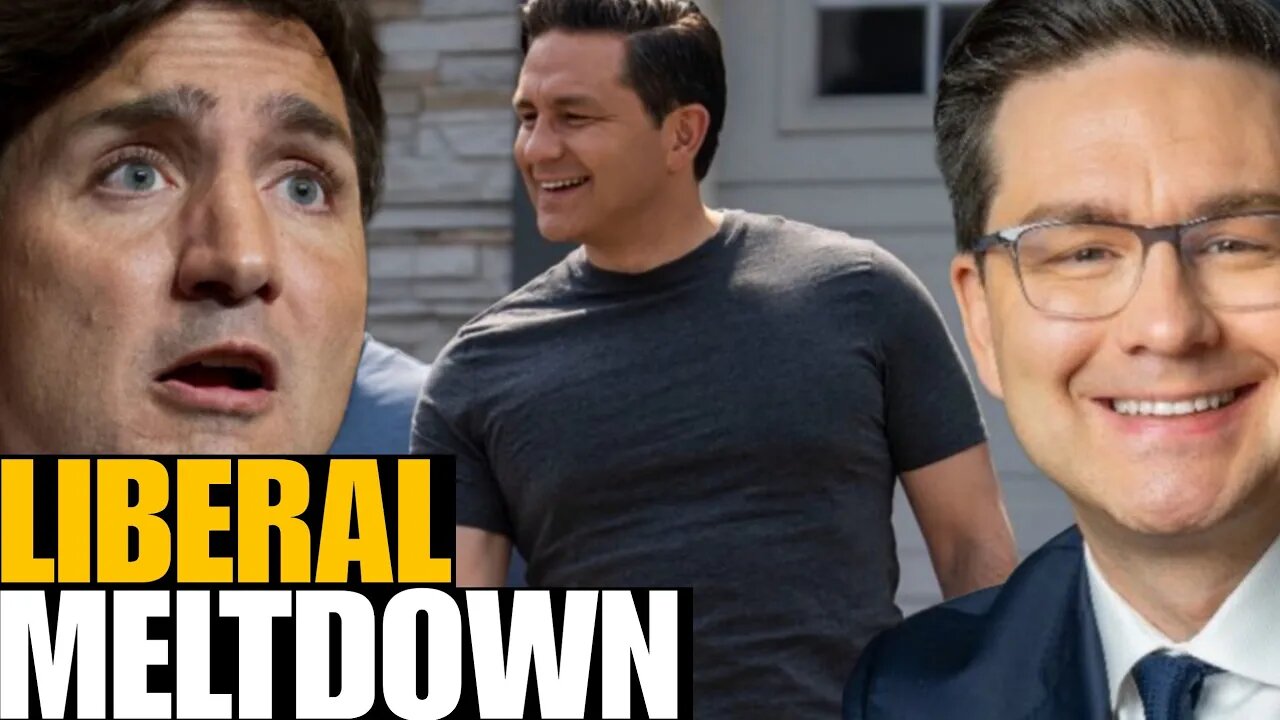 The left is TRIGGERED by Pierre Poilievre's NEW look