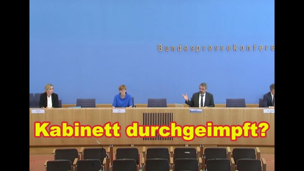 Die Impfquote im Kabinett der Impf-Befürworter? Unbekannt. Die BPK vom 8.9.21 in voller Länge