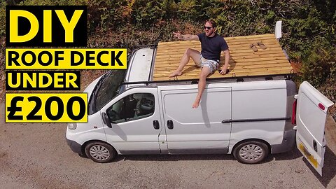 I built a sun deck for my campervan