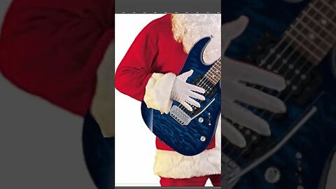 Who knew that Santa's a rockstar? #santa #christmas #merry #merrychristmas #xmas #photoshop #edit