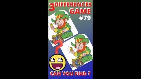 3 DIFFERENCES GAME | #79