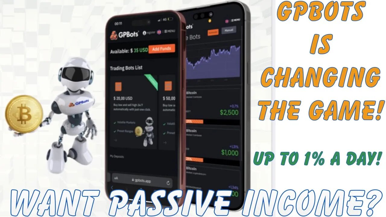 GPBots | New Platform | Bitcoin Arbritrage! Make up to 1% Daily! #gpbots #ai #defi #bitcoin #crypto