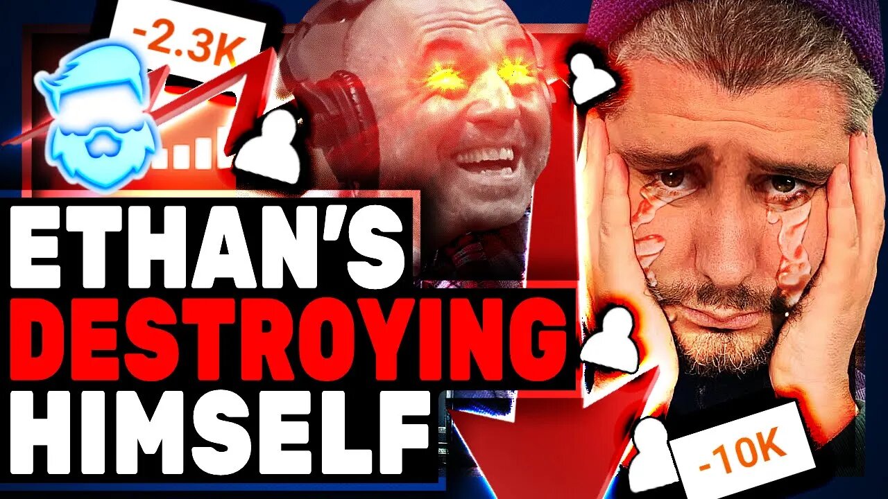 Ethan Klein Is COLLAPSING Over Joe Rogan Snub! H3 Podcast Losing THOUSANDS Of Subscribers!