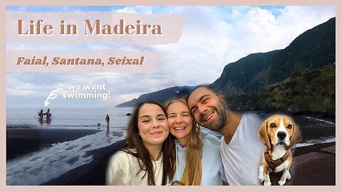 Life in Madeira Vlog 🌺 Faial, Santana, Seixal