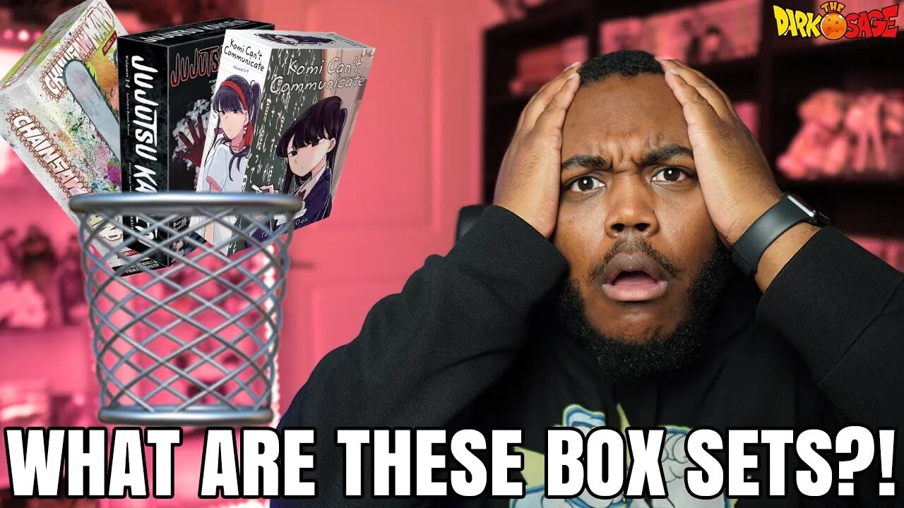 These new MANGA BOX SETS....are TRASH!