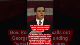 DeSantis vs Soros