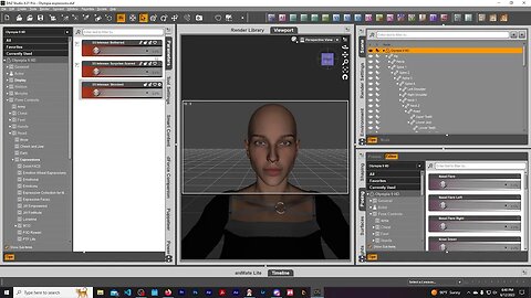 Making Expressions in Daz3d