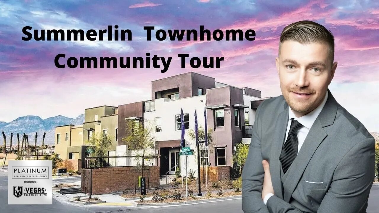 Summerlin Townhome Community Tour Affinity Moda