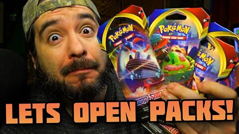 Let's Open Some Pokemon Cards IN MOMMYS BASEMENT!