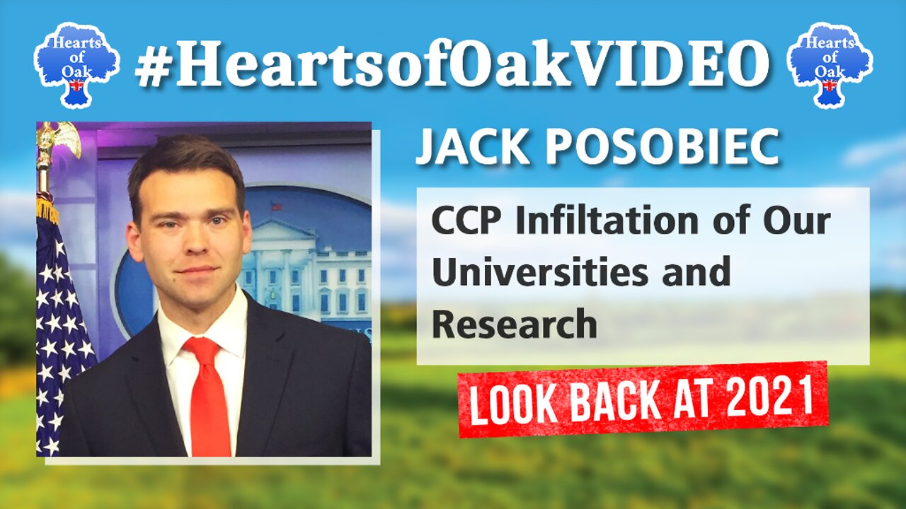 Jack Posobiec - CCP Infiltration of our Universities and Research